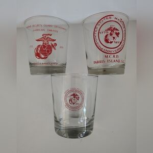 Marine Corps Commemorative Glass Set